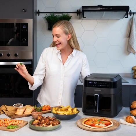 Friggitrice Senza Olio Cecofry Experience Window 6000 Cecotec 5 Friggitrice Senza Olio Cecofry Experience Window 6000 Cecotec - immagine 4