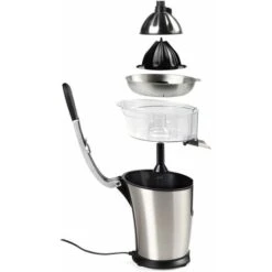 Princess 201851 Spremiagrumi Master Pressione A Leva Potenza 160 W Acciaio Inox -Rowentus Negozio 100285538 3