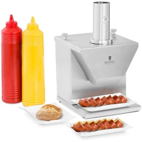 Affetta Wurstel Elettrico Tagliawurstel Currywurst In Acciaio Inox 5-35 Mm 105W 3 Affetta Wurstel Elettrico Tagliawurstel Currywurst In Acciaio Inox 5-35 Mm 105W