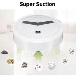 Trade Shop - Robot Aspirapolvere Automatico Ultrasottile Smart 1500pa Silenzioso No Sacchetto -Rowentus Negozio 15057633 2