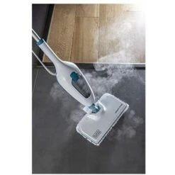 Black & Decker Black+Decker FSMH13E5 Lavapavimenti A Vapore Steam-Mop 5 In 1 Potenza 1300 W Capacita' 0,38 L Bianco/Blu -Rowentus Negozio 15361312 4