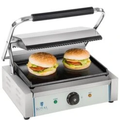 Piastra Bar Panini In Ghisa Singola Rigata Professionale Toast Media 2200 W 9 Piastra Bar Panini In Ghisa Singola Rigata Professionale Toast Media 2200 W -Rowentus Negozio 15852684 3