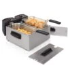 Friggitrice Elettrica Princess Doppia Vasca 2 Cestelli Potenza 2x1800 Watt -Rowentus Negozio 16142354 1