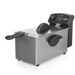 Friggitrice Elettrica In Acciaio Inox 3 Lt 2000W Termostato Regolabile 190 Gradi 10 Friggitrice Elettrica In Acciaio Inox 3 Lt 2000W Termostato Regolabile 190 Gradi -Rowentus Negozio 16168004 4