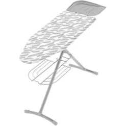 Colombo Asse Stiro TURBO 120x44 Regolabile In 6 Posizioni Di Altezza, Poggiaferro Portacaldaia Con Inserti In Silicone, Portagrucce, Griglia Portabiancheria Rinforzata -Rowentus Negozio 16624808 2