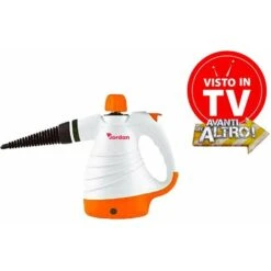 Pulitore Elettrico Vapore 1050W Caldaia 400ml 105 Gradi Getto Forte Pulizia Casa