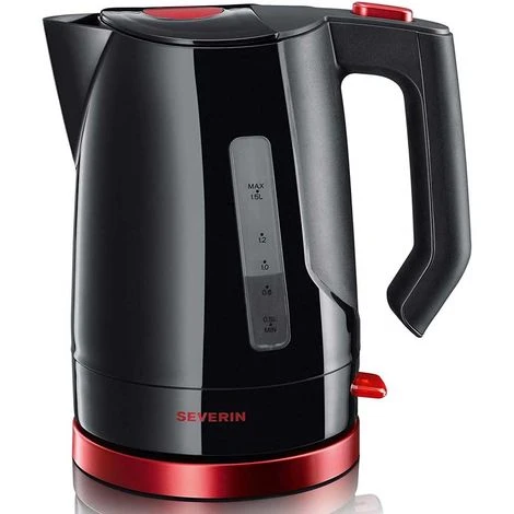 SEVERIN Bollitore Elettrico 1,5Lt 2200W Indicatore Acqua Calda Cordless Wireless Nero 3 SEVERIN Bollitore Elettrico 1,5Lt 2200W Indicatore Acqua Calda Cordless Wireless Nero