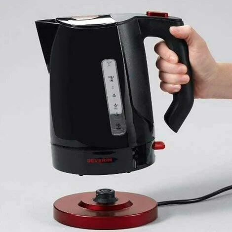 SEVERIN Bollitore Elettrico 1,5Lt 2200W Indicatore Acqua Calda Cordless Wireless Nero 5 SEVERIN Bollitore Elettrico 1,5Lt 2200W Indicatore Acqua Calda Cordless Wireless Nero - immagine 3