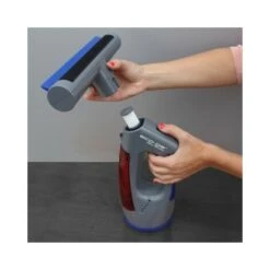 Aspiragocce Lavavetri Pulitore Professionale ECODE CLEAN WINDOW Pulitore Macchina Senza Fili Per Pulire Vetri, Finestre E Auto, Aspiragocce Elettrico Rotazione Telescopica Con Manico Estendibile -Rowentus Negozio 26539981 2