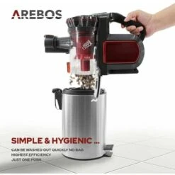 AREBOS Aspirapolvere Portatile A Batteria Aspirapolvere 2 In 1 Aspirapolvere -Rowentus Negozio 26673654 5