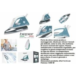 FERRO DA STIRO A SECCO 1300W