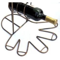 DanDiBo Scaffale Vino 10-0445 Scaffale Porta Bottiglie In Metallo 93 Cm Scaffale Porta Vini -Rowentus Negozio 29308959 5