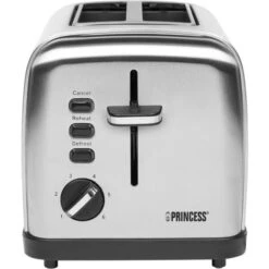 Princess Style Tostapane In Acciaio Design Elegante 2 Vani 850W Campeggio Casa -Rowentus Negozio 31936269 5
