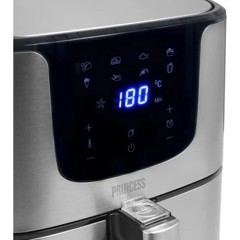 Princess Friggitrice Ad Aria Senza Olio Digitale Deluxe XXL 1700W 5.5lt Litri 6 Princess Friggitrice Ad Aria Senza Olio Digitale Deluxe XXL 1700W 5.5lt Litri - immagine 4