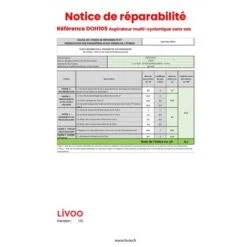 Aspirapolvere Senza Sacco Blu 80db - Doh105b - Livoo 9 Aspirapolvere Senza Sacco Blu 80db - Doh105b - Livoo -Rowentus Negozio 34741173 3