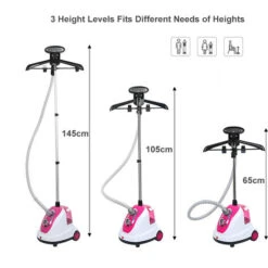 Stiratore Verticale A Vapore 1700W, Ferro Da Stiro Professionale, Rosa 9 Stiratore Verticale A Vapore 1700W, Ferro Da Stiro Professionale, Rosa -Rowentus Negozio 35183459 3