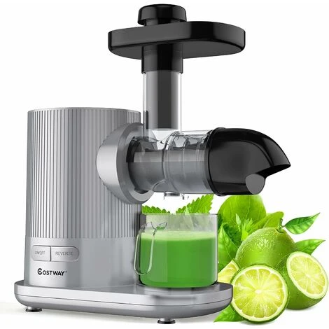 Estrattore Di Succo Frutta Verdure, Estrattore Lento, Estrattore Di Succo Senza Lame, Spremiagrumi Di Succo Fresco A Basso Rumore, Spremitura Lenta, 220-240V, 150W, Argento 3 Estrattore Di Succo Frutta Verdure, Estrattore Lento, Estrattore Di Succo Senza Lame, Spremiagrumi Di Succo Fresco A Basso Rumore, Spremitura Lenta, 220-240V, 150W, Argento