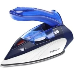 FERRO DA STIRO A VAPORE REGOLABILE CON PIASTRA IN ACCIAIO PIEGHEVOLE 1100W 80ML 8 FERRO DA STIRO A VAPORE REGOLABILE CON PIASTRA IN ACCIAIO PIEGHEVOLE 1100W 80ML -Rowentus Negozio 38285345 2