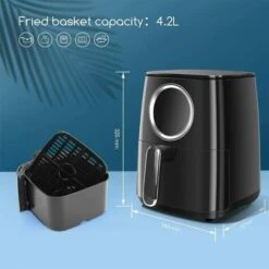 FRIGGITRICE AD ARIA 4.2 LT FRIGGE CUOCE 1400 W -Rowentus Negozio 39857569 3