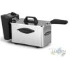 Friggitrice Professionale In Acciaio - INOX Orbegozo. Capacità 1,5 Litri. Termostato Regolabile. Potenza 1.500 W. 2 Friggitrice Professionale In Acciaio - INOX Orbegozo. Capacità 1,5 Litri. Termostato Regolabile. Potenza 1.500 W. -Rowentus Negozio 44178316 1