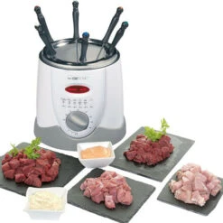 Clatronic Friggitrice Per Fonduta Da 1L Con 6 Forchettine FFR 2916 -Rowentus Negozio 54177974 3