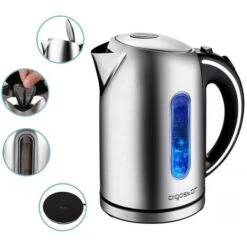 BOLLITORE ELETTRICO IN ACCIAIO 1.7 LITRI CON FILTRO RIMOVIBILE E LED 2200W AIGOSTAR -Rowentus Negozio 54705475 3