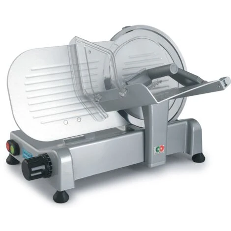 Affettatrice Elettrica Professionale Per Carni Salumi E Formaggi In Alluminio -Ø 195 Mm 3 Affettatrice Elettrica Professionale Per Carni Salumi E Formaggi In Alluminio -Ø 195 Mm