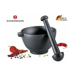 MORTAIO CON PESTELLO IN GHISA CON TRATTAMENTO ALIMENTARE ZASSENHAUS GERMANY 7 MORTAIO CON PESTELLO IN GHISA CON TRATTAMENTO ALIMENTARE ZASSENHAUS GERMANY -Rowentus Negozio 55867106 3