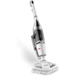 DEERMA Scopa A Vapore 3 In 1 Serbatoio Dell'acqua Da 380 Ml 1000 W Temperatura Fino A 100 °C - Bianco