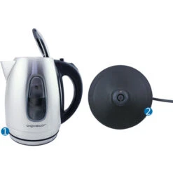 BOLLITORE ELETTRICO IN ACCIAIO 1.7 LITRI CON FILTRO RIMOVIBILE E LED BLU 2200 W AIGOSTAR -Rowentus Negozio 58211915 5