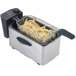 Friggitrice COMELEC BbS0402354 3 L 2000W Argentato 2000 W 1 L 3000 W