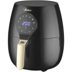 Ardes 1K33 Friggitrice Ad Aria Senza Olio Capacita' 5 Litri 1000W Nero