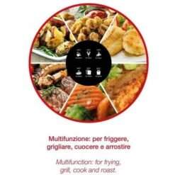 Ardes 1K33 Friggitrice Ad Aria Senza Olio Capacita' 5 Litri 1000W Nero -Rowentus Negozio 59674807 4