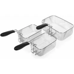 Princess 185000 Friggitrice Capacita' 5 Litri Potenza 3270 W Zona Fredda 3 Cestini Struttura In Acciaio Inox -Rowentus Negozio 59675237 4