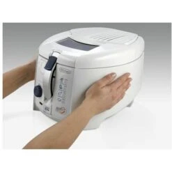 DeLonghi F28311 RotoFry Friggitrice Capacita' 1,2 Kg Potenza 1800 W Easy Clean System Bianco -Rowentus Negozio 59677699 3