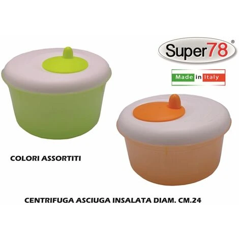 CENTRIFUGA ASCIUGA INSALATA DIAM. CM.24 3 CENTRIFUGA ASCIUGA INSALATA DIAM. CM.24