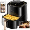ULTENIC K10 - Friggitrice Ad Aria Calda K10, Ultenic Friggitrice Senza Olio, 5L Air Fryer, Ricette Italiane Online, LED,1500W, Preriscaldamento Per Patatine Fritte/Pizza 1 ULTENIC K10 - Friggitrice Ad Aria Calda K10, Ultenic Friggitrice Senza Olio, 5L Air Fryer, Ricette Italiane Online, LED,1500W, Preriscaldamento Per Patatine Fritte/Pizza -Rowentus Negozio 60255365 1