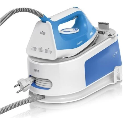 Braun CareStyle 1 Is 1012 Bl Ferro Da Stiro Con Caldaia 2400W 15 Litri Ceramica Blu/Bianco 3 Braun CareStyle 1 Is 1012 Bl Ferro Da Stiro Con Caldaia 2400W 15 Litri Ceramica Blu/Bianco