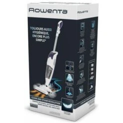 Rowenta RY7731 Clean And Steam Revolution Scopa Lavapaviment A Vapore Aspira E Igienizza Bianca -Rowentus Negozio 60622112 3