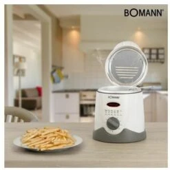 Bomann FFR 1290 CB Friggitrice 1 Litro Indipendente 840W Grigio/Bianco -Rowentus Negozio 60626475 3