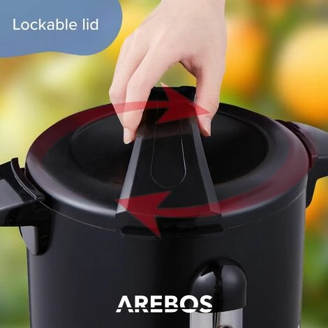 AREBOS Acqua Calda Tè Caffè Dispenser 6,8 L Scaldabagno Distributore Bevande Calde 950W 7 AREBOS Acqua Calda Tè Caffè Dispenser 6,8 L Scaldabagno Distributore Bevande Calde 950W - immagine 5