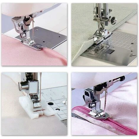 11 Pezzi Piedini, Kit Macchina Da Cucire Piedini Di Ricambio Accessori Per Alcuni Modelli Di Macchine Da Cucire Brother Singer Janome Toyota Per La Casa 7 11 Pezzi Piedini, Kit Macchina Da Cucire Piedini Di Ricambio Accessori Per Alcuni Modelli Di Macchine Da Cucire Brother Singer Janome Toyota Per La Casa - immagine 5