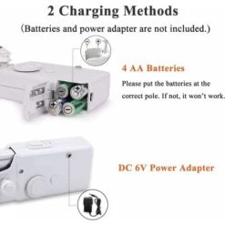 Macchina Da Cucire Portatile, Mini Macchina Da Cucire Manuale Per Cucire Vestiti Riparazione Rapida Con 15 Accessori 9 Macchina Da Cucire Portatile, Mini Macchina Da Cucire Manuale Per Cucire Vestiti Riparazione Rapida Con 15 Accessori -Rowentus Negozio 63849468 3