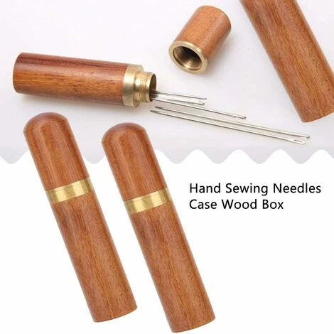 Scatola Per Aghi Scatola In Legno, 2 Pezzi Porta Aghi In Legno Scatole Per Aghi Da Cucire Mini Scatola Universale Per Aghi Da Cucire Per La Conservazione Dell'ago, Stoccaggio Per Stuzzicadenti 5 Scatola Per Aghi Scatola In Legno, 2 Pezzi Porta Aghi In Legno Scatole Per Aghi Da Cucire Mini Scatola Universale Per Aghi Da Cucire Per La Conservazione Dell'ago, Stoccaggio Per Stuzzicadenti - immagine 3
