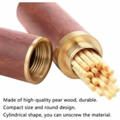 Scatola Per Aghi Scatola In Legno, 2 Pezzi Porta Aghi In Legno Scatole Per Aghi Da Cucire Mini Scatola Universale Per Aghi Da Cucire Per La Conservazione Dell'ago, Stoccaggio Per Stuzzicadenti 10 Scatola Per Aghi Scatola In Legno, 2 Pezzi Porta Aghi In Legno Scatole Per Aghi Da Cucire Mini Scatola Universale Per Aghi Da Cucire Per La Conservazione Dell'ago, Stoccaggio Per Stuzzicadenti -Rowentus Negozio 63853738 4