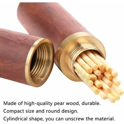 Scatola Per Aghi Scatola In Legno, 2 Pezzi Porta Aghi In Legno Scatole Per Aghi Da Cucire Mini Scatola Universale Per Aghi Da Cucire Per La Conservazione Dell'ago, Stoccaggio Per Stuzzicadenti 6 Scatola Per Aghi Scatola In Legno, 2 Pezzi Porta Aghi In Legno Scatole Per Aghi Da Cucire Mini Scatola Universale Per Aghi Da Cucire Per La Conservazione Dell'ago, Stoccaggio Per Stuzzicadenti - immagine 4