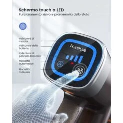 HONITURE S11 Scopa Elettrica Senza Fili,33Kpa/400W Aspirapolvere Senza Fili Potente Con Display Touch E LED,Prevenire L'avvolgimento Dei Capelli,Aspiratore Senza Filo Per Peli Animali 9 HONITURE S11 Scopa Elettrica Senza Fili,33Kpa/400W Aspirapolvere Senza Fili Potente Con Display Touch E LED,Prevenire L'avvolgimento Dei Capelli,Aspiratore Senza Filo Per Peli Animali -Rowentus Negozio 63921489 3