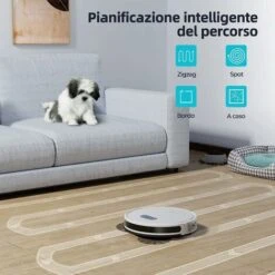 HONITURE G20 Robot Aspirapolvere Lavapavimenti Economico Con Mappatura,Aspirazione 3000Pa Ideale Per I Peli Degli Animali Domestici, WiFi/App/Alexa,Pavimenti E Tappeti,Nuovo Prodotto Offerte 11 HONITURE G20 Robot Aspirapolvere Lavapavimenti Economico Con Mappatura,Aspirazione 3000Pa Ideale Per I Peli Degli Animali Domestici, WiFi/App/Alexa,Pavimenti E Tappeti,Nuovo Prodotto Offerte -Rowentus Negozio 63921502 5