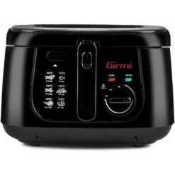 Girmi FG21 Friggitrice 1800W 2.5 Litri Antiaderente Nero