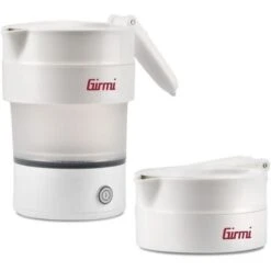 Girmi BL03 Bollitore Pieghevole In Silicone 0.6 Litri 600W Cavo Removibile